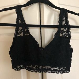 Aerie Black Lace Bralette